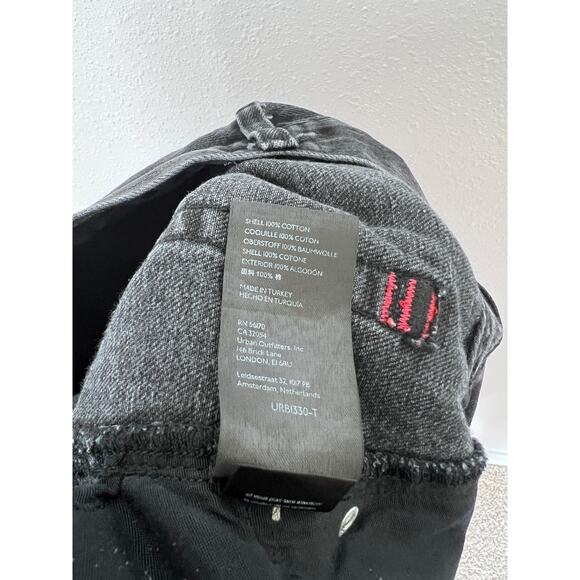 BDG High-Rise Baggy Gray Distressed Jeans Size 29 - Picture 8 of 8